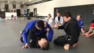 Professor Caio Terra making the small technical adjustments and refinements that define his game and his approach to Jiu-Jitsu. 