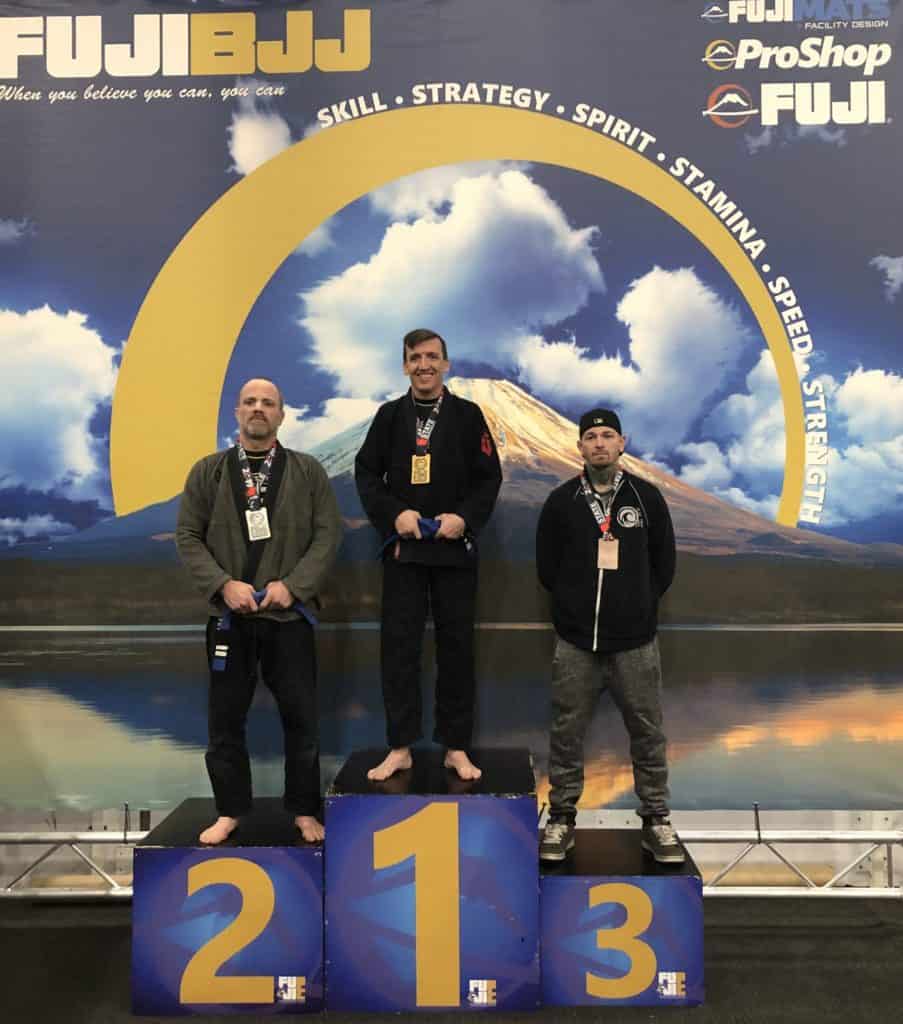 CTA Madison athlete Ryan Lewis takes first place in his gi division.